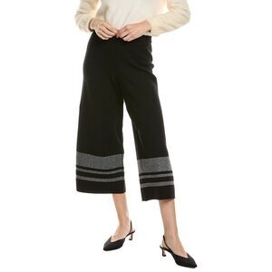 Joseph Ribkoff Black and Gray Straight Leg Pants